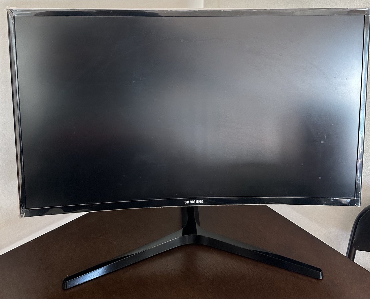 27" curved monitor, samsung
