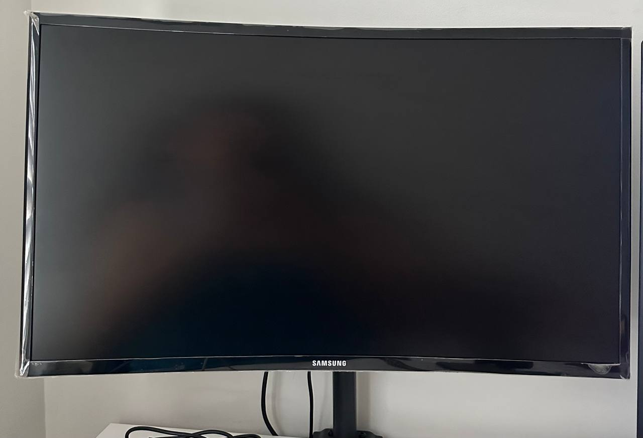 27" curved monitor, samsung - photo 2