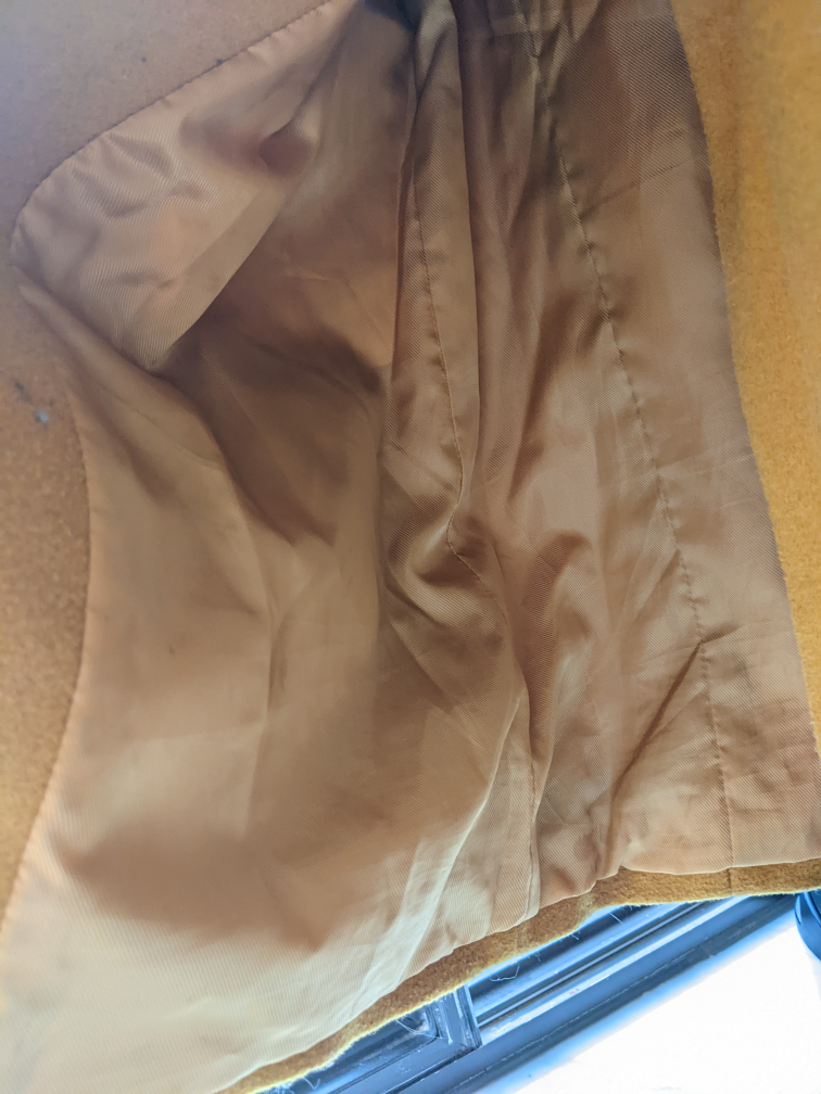 🌻✨Mustard Frank and Oak winter coat jacket small image indicator(6)