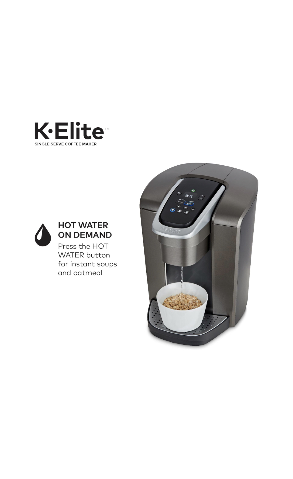 Keurig K elite single serve coffee machine - photo 5