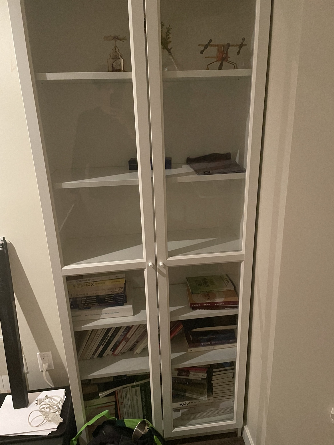 IKEA white bookshelf (large)