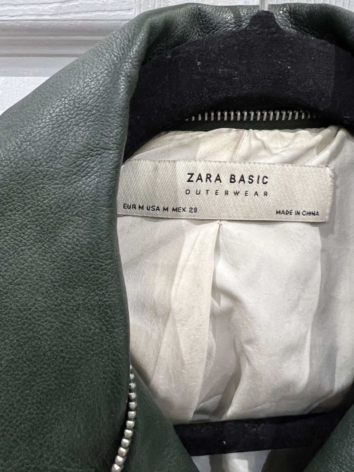 Zara women biker jacket size medium - photo 5