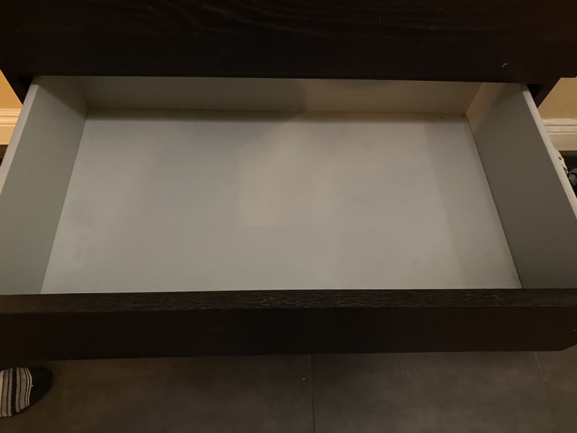 IKEA Malm 6 drawer chest (black-brown) - photo 5