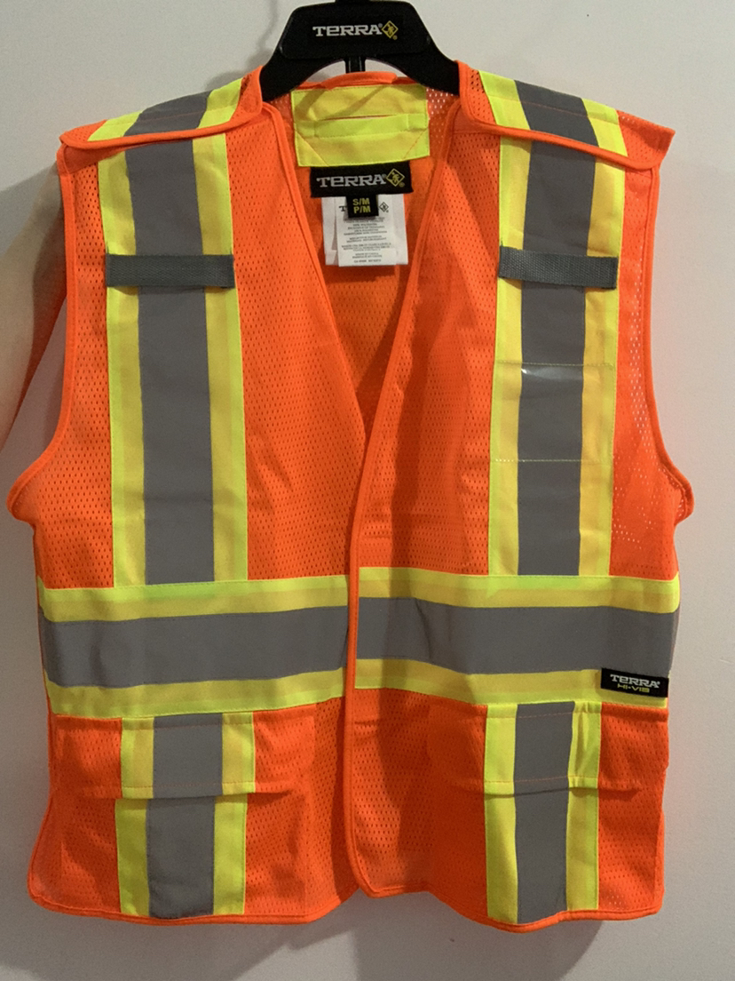 Reflective safety vest