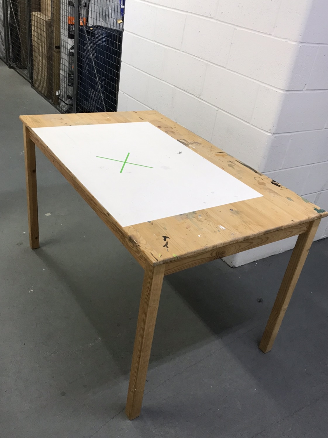 Used IKEA Solid Pine Tree Wood Table 120X75cm - photo 5