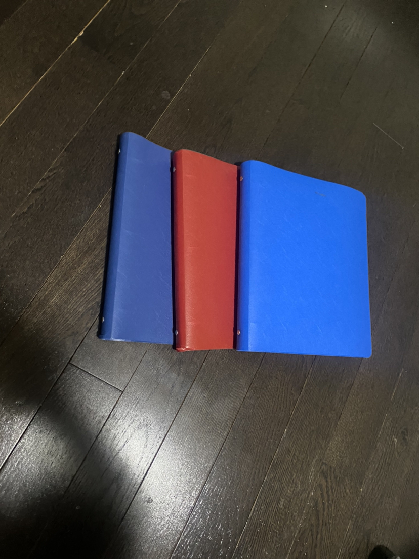 LIGHTWEIGHT PLASTIC BINDERS ❄️