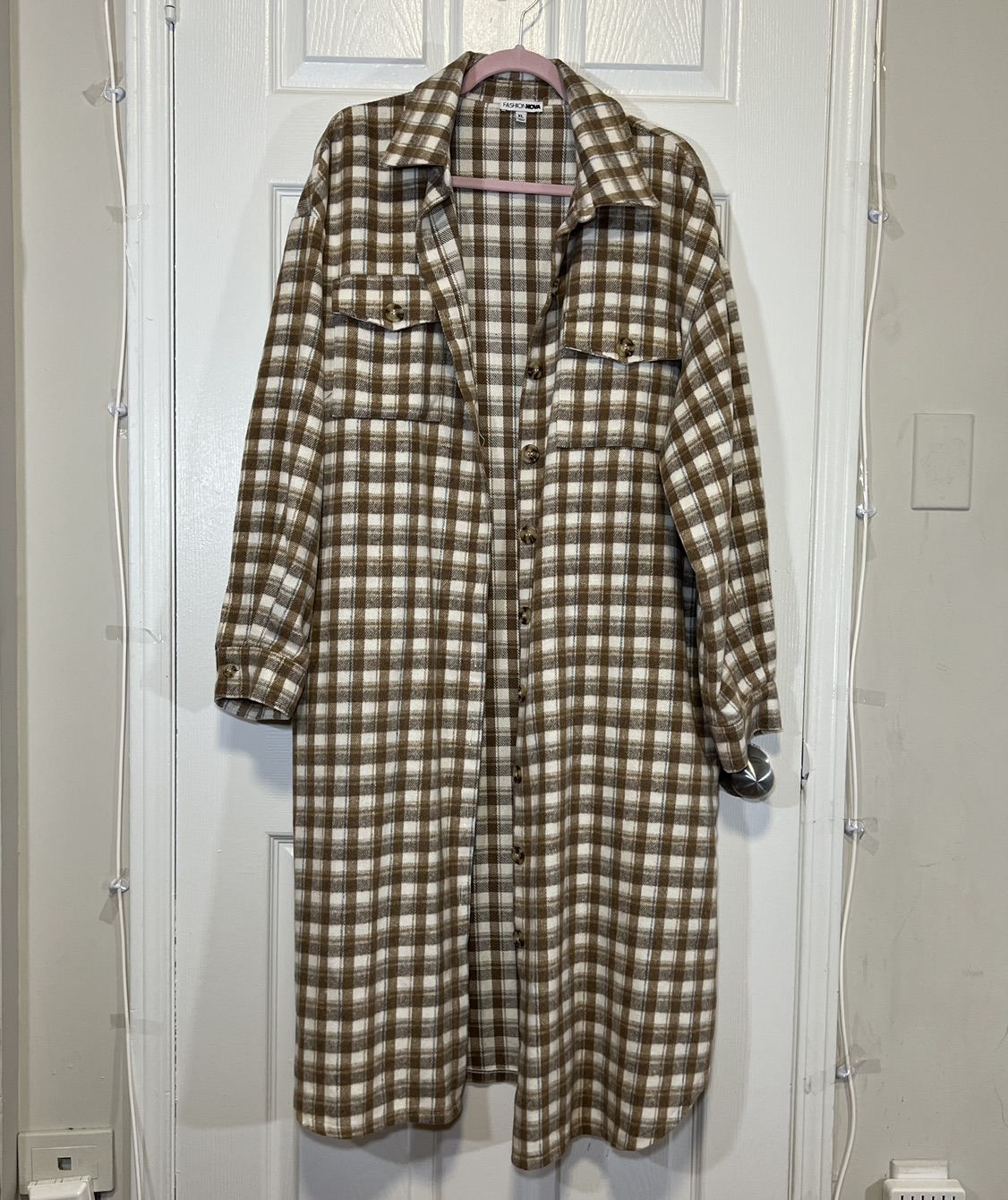 Fashion Nova Plaid Shacket thumbnail