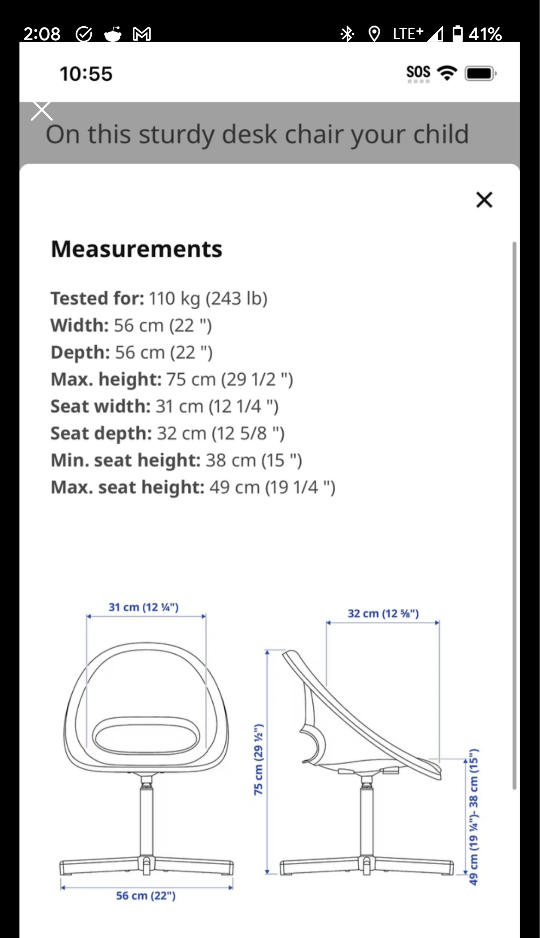 Ikea chair - photo 4