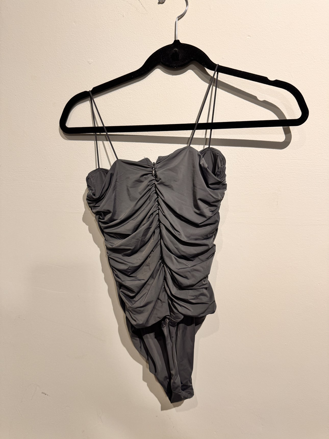 Babaton navy/gray bodysuit - photo 3