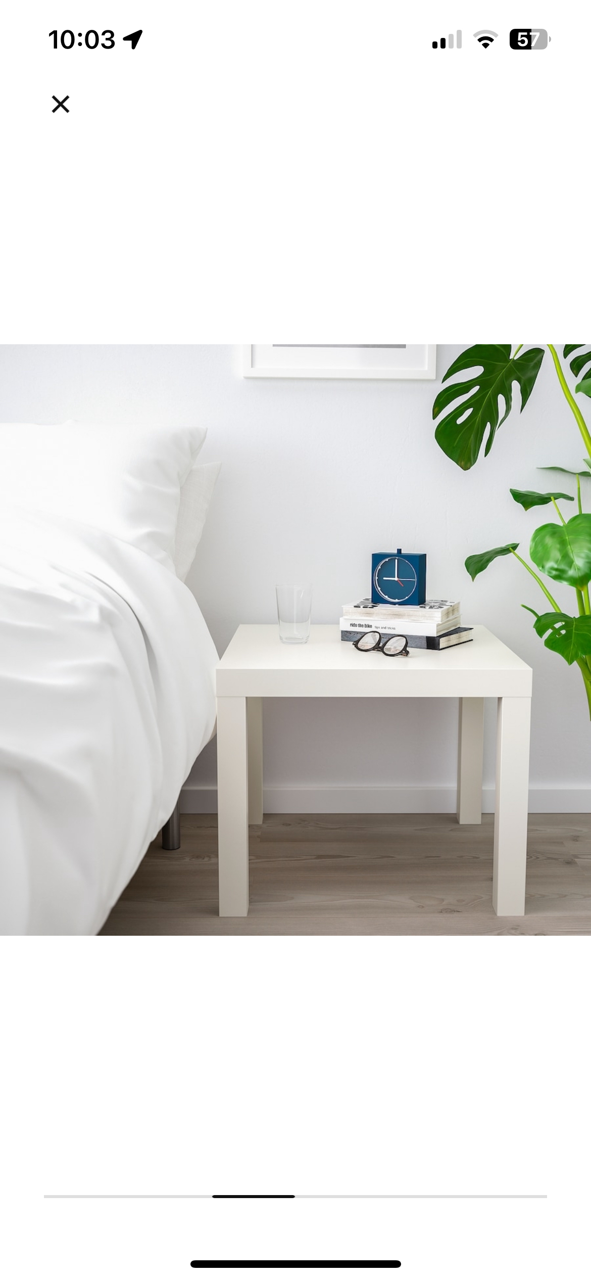 IKEA table and night stand - photo 2