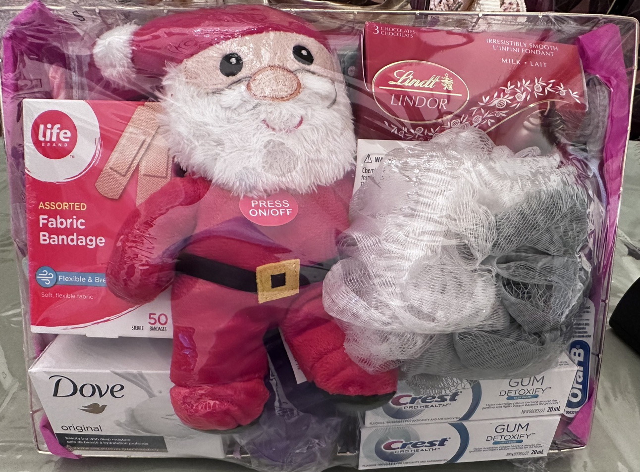 Christmas gift basket