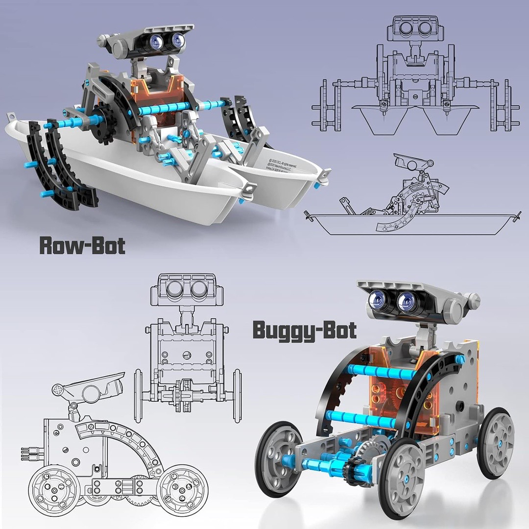 Brand new 190 pics solar robot kit - photo 4