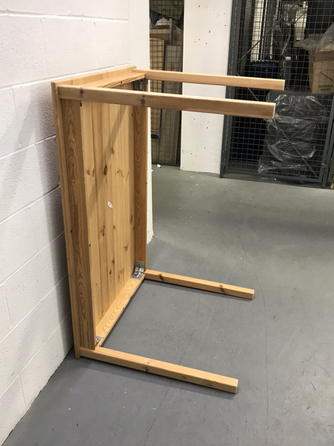 Used IKEA Solid Pine Tree Wood Table 120X75cm - photo 2