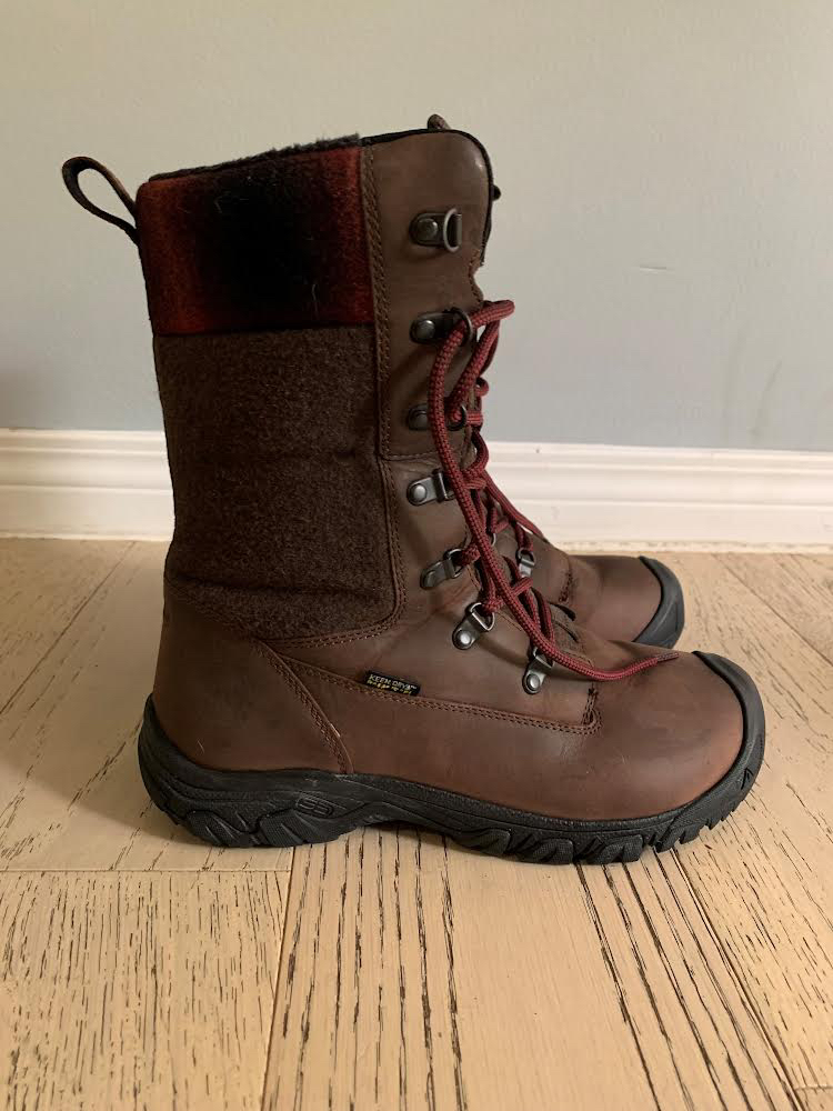 KEEN women’s Greta waterproof snow boot size 9 thumbnail