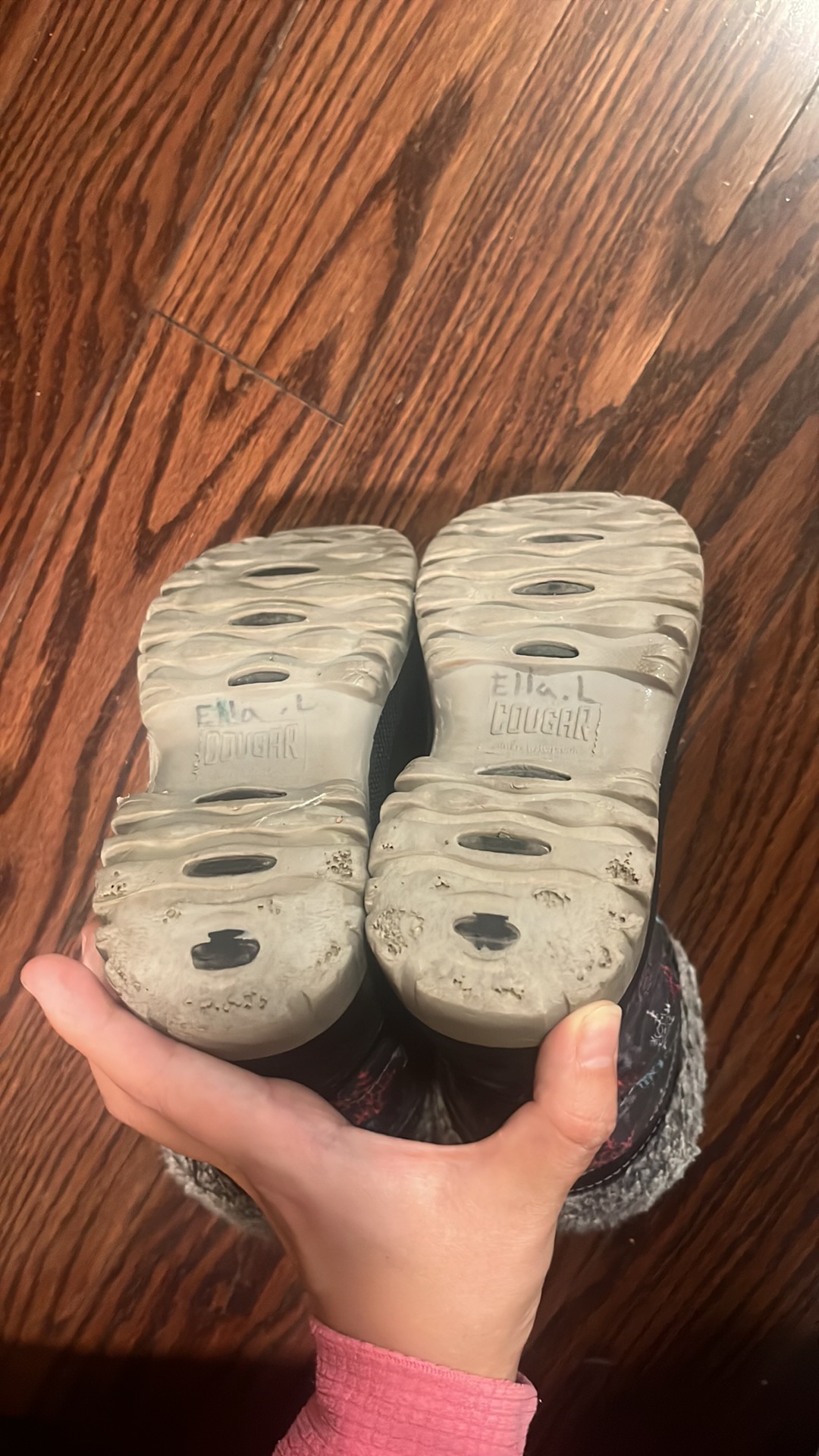 Cougar toddler girl winter snow boots size US 11 image indicator(4)