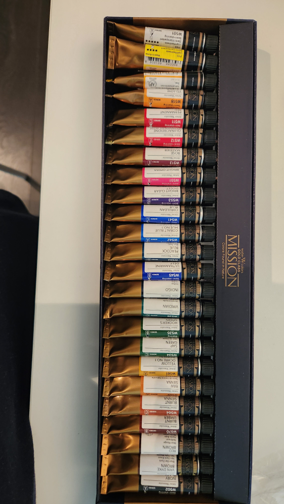 mijello gold mission watercolor 7ml x 24 color - photo 2