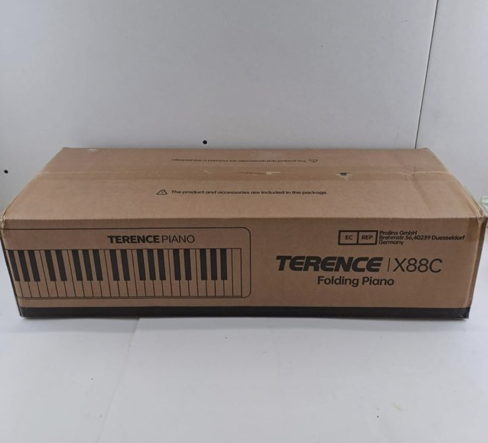 Folding Piano Keyboard, 88 Keys Semi-Weighted Foldable Piano thumbnail