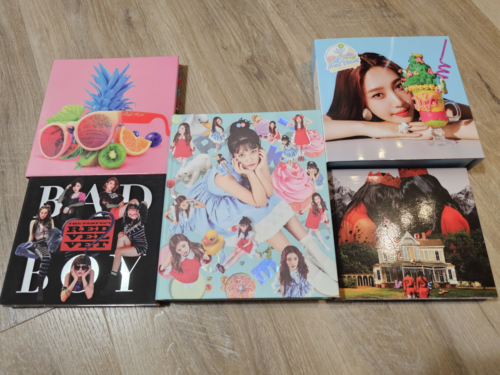 red velvet albums