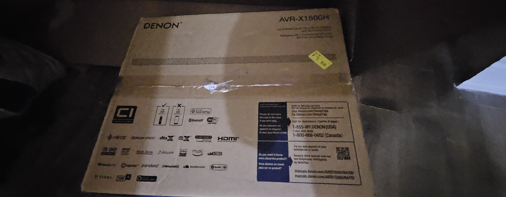 Denon Reciever. - photo 3