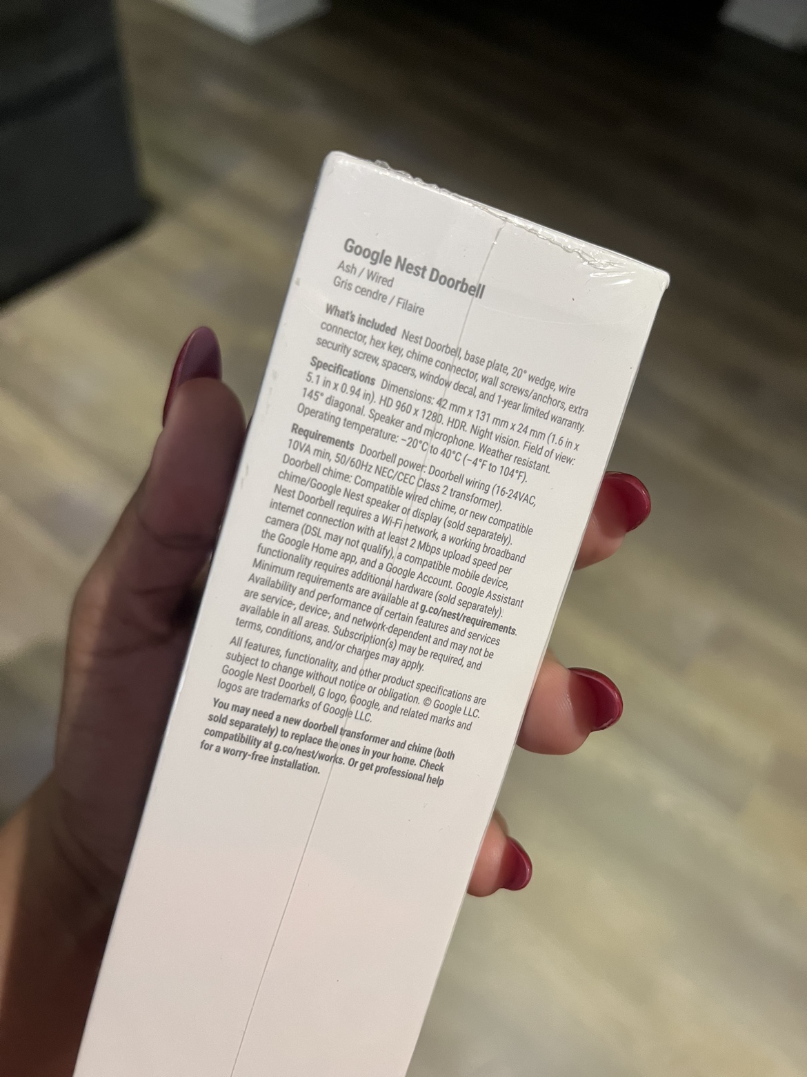 Google Nest Door Bell brand new with packing - photo 4