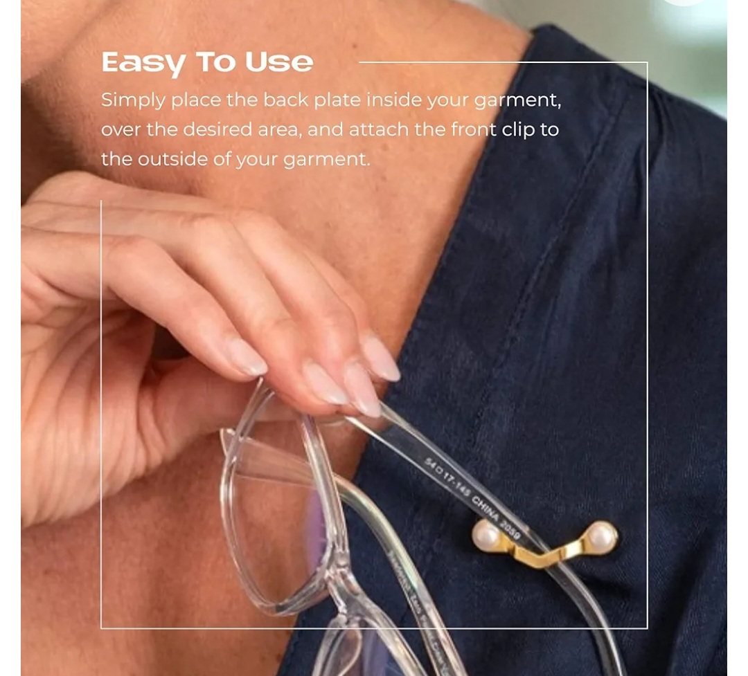 Magnetic Eyeglasses/Reading Glasses holder - photo 3