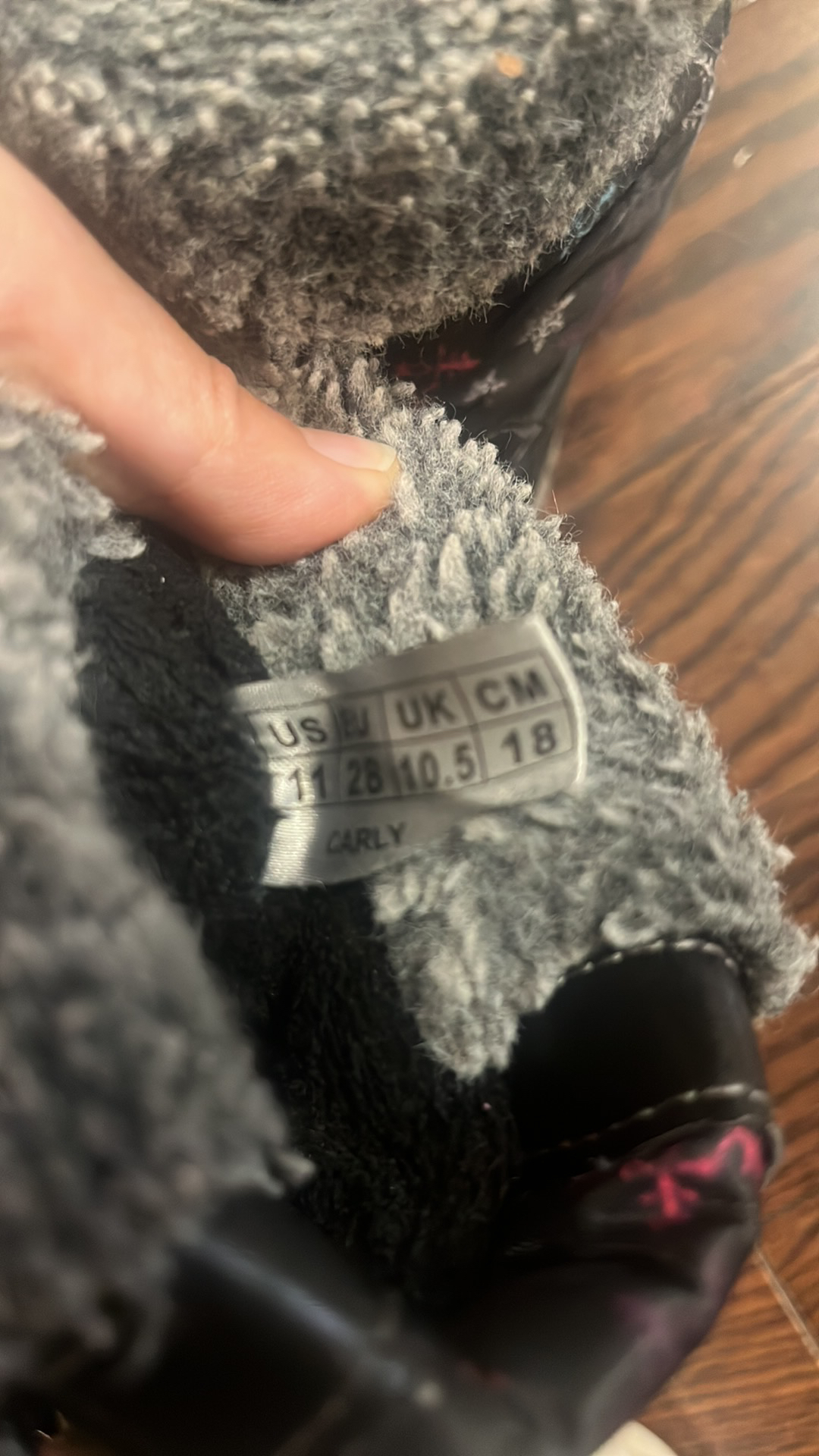 Cougar toddler girl winter snow boots size US 11 image indicator(5)