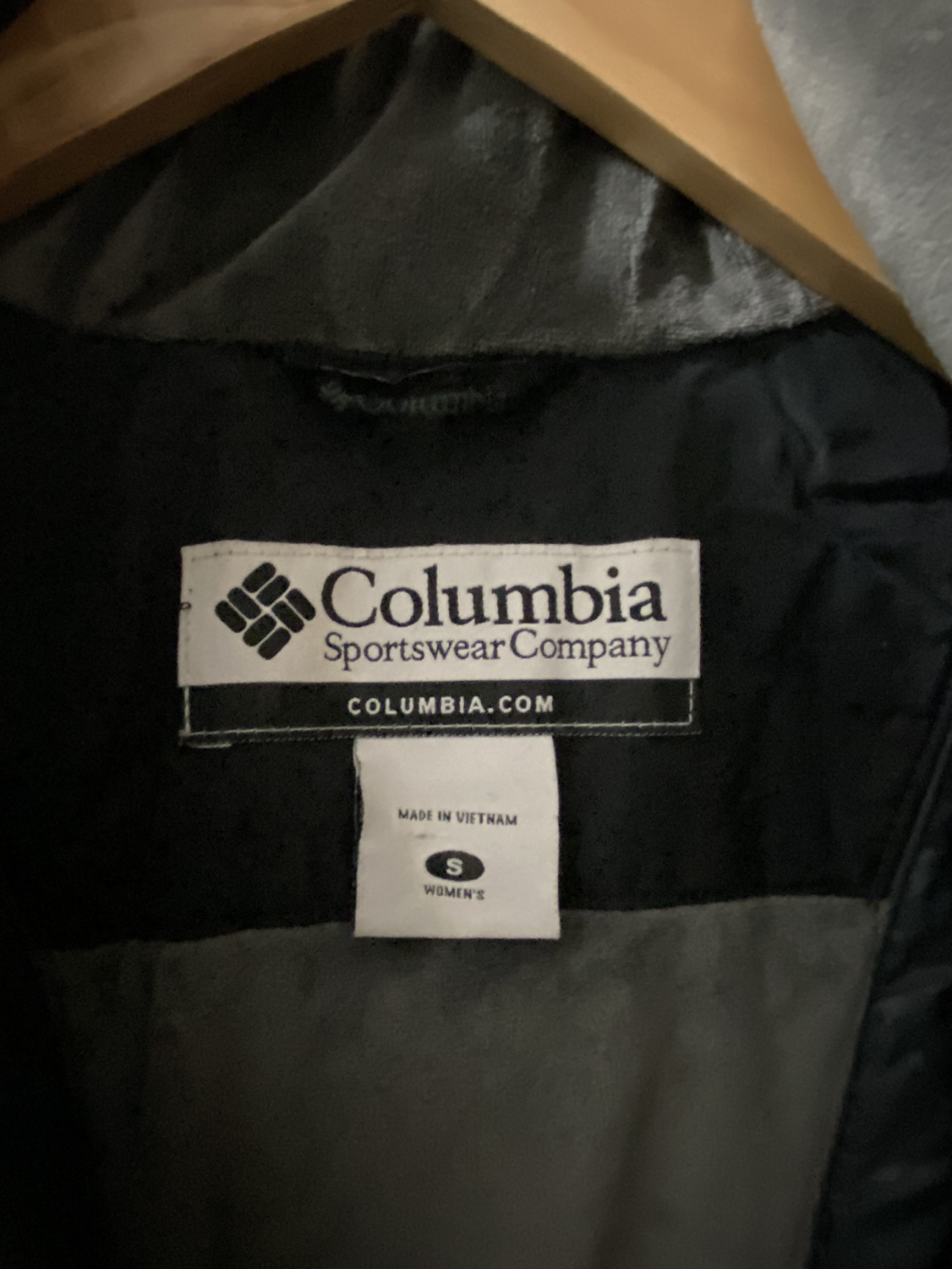 Women’s Columbia Fall Winter Jacket Black Grey Small image indicator(5)