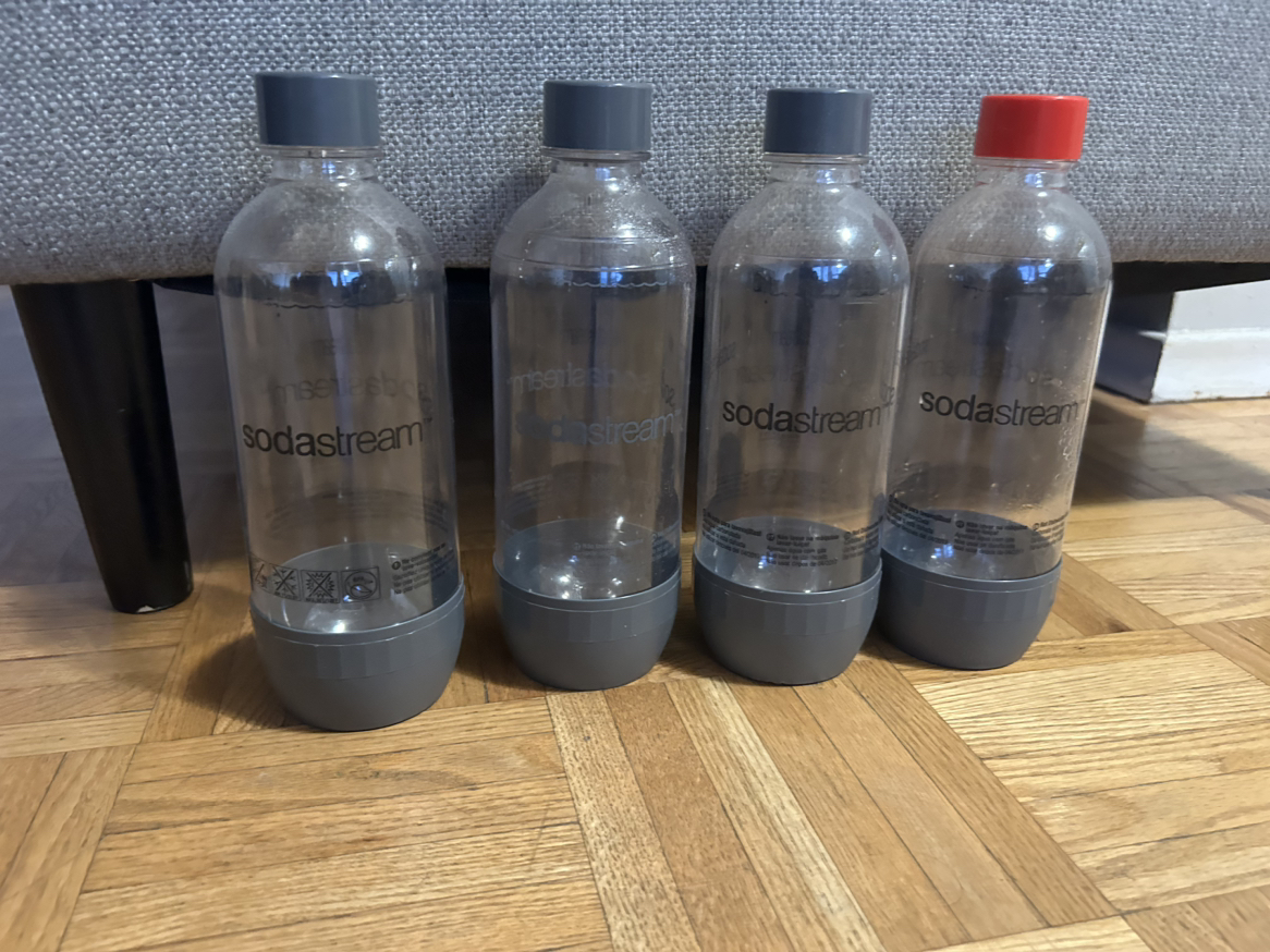 Sodastream bottles ( expired)