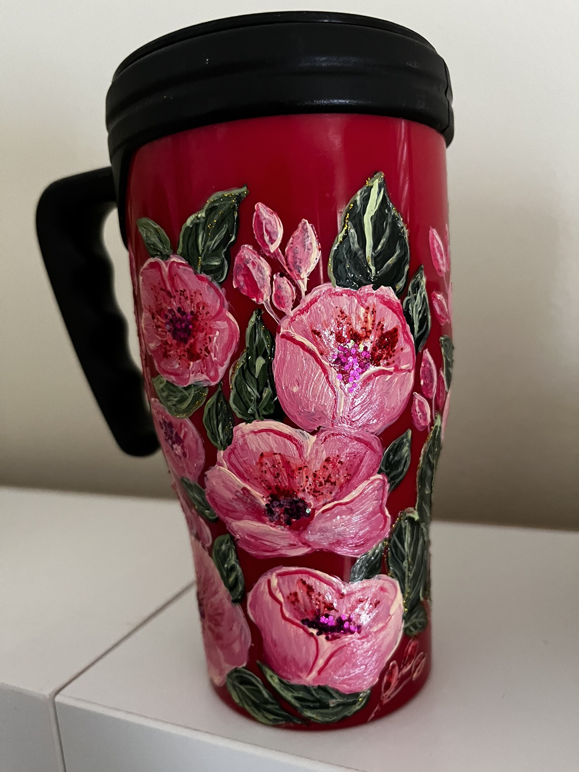 Handpainted Coffee/tea cup #freecycle - photo 3