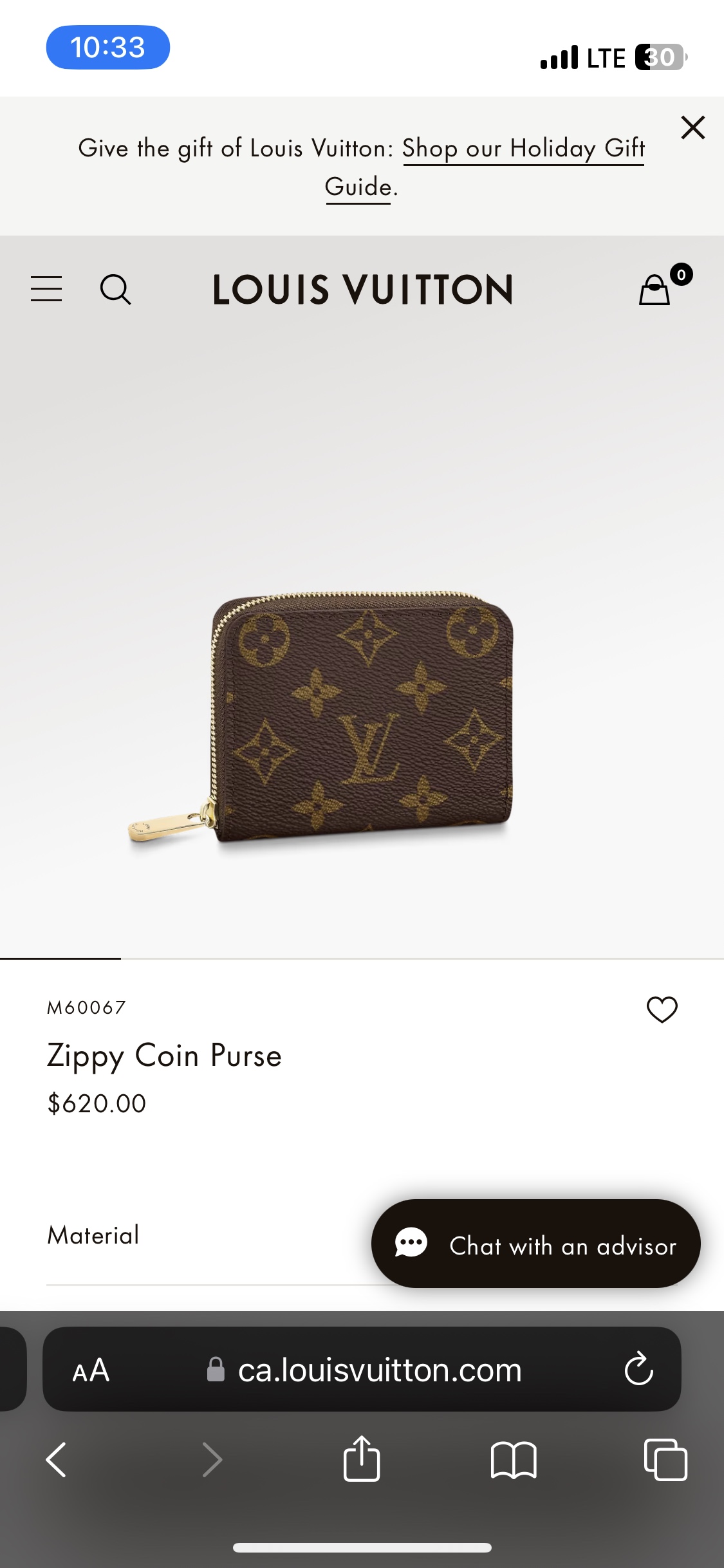 Louis Vuitton Zippy Coin Purse Monogram image indicator(5)
