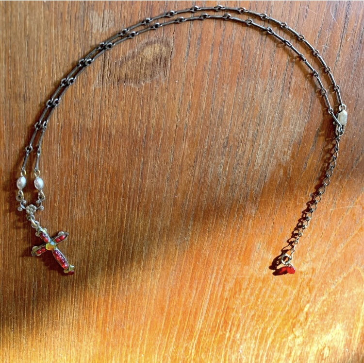 Genuine Vintage 1990’s AYALA BAR Cross Necklace image indicator(2)