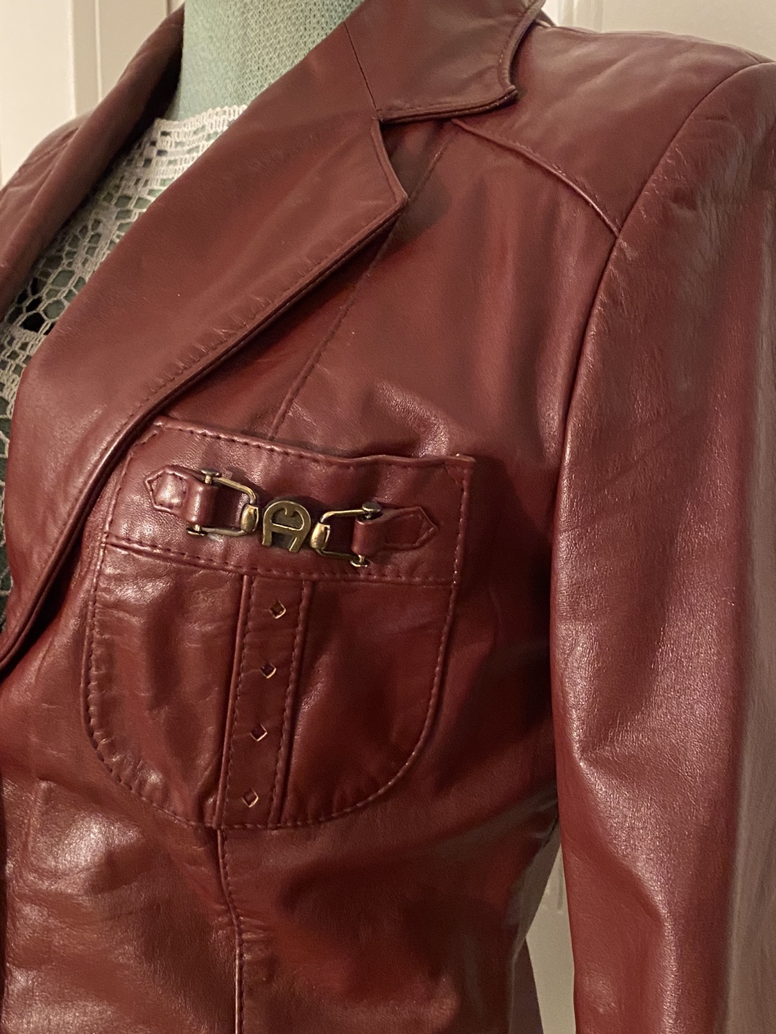 Vintage 1970’s Etienne Aigner Leather Jacket image indicator(3)