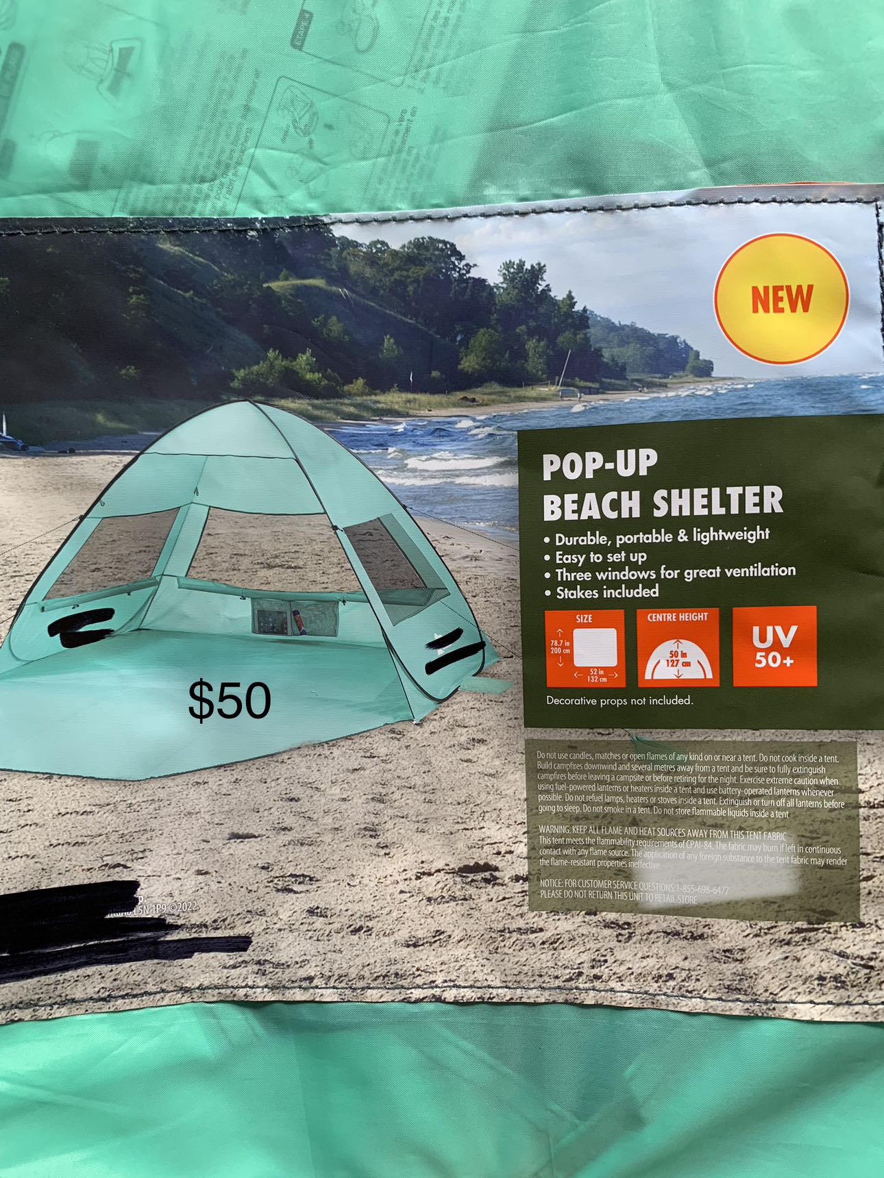 Brandnew inflatable River raft,3 pc lack float,beach shelter image indicator(5)