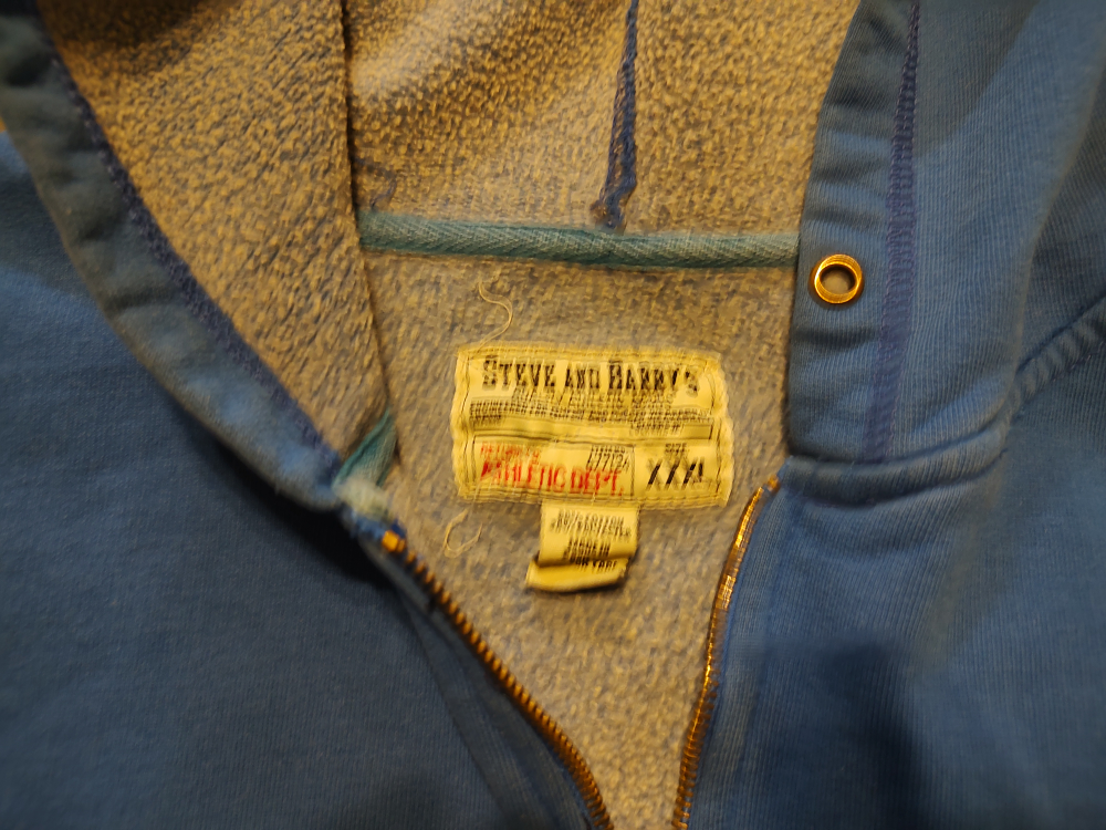 Detroit XXXL Blue Hoodie #Freecycle image indicator(2)