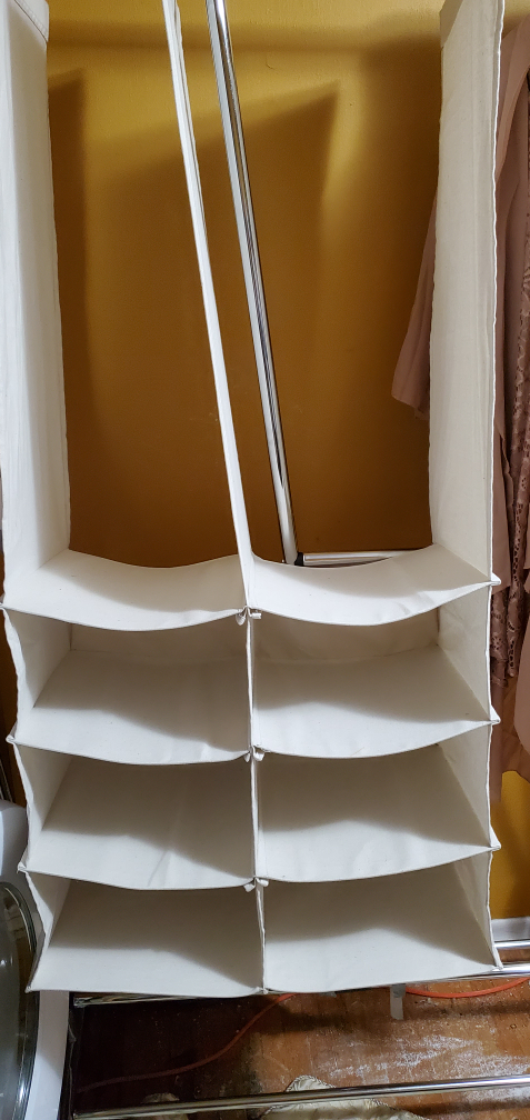 🥕hanging closet organizer