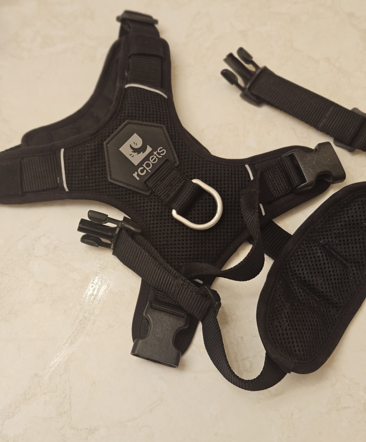 RC Pets Dog No pull Black Harness size Large thumbnail
