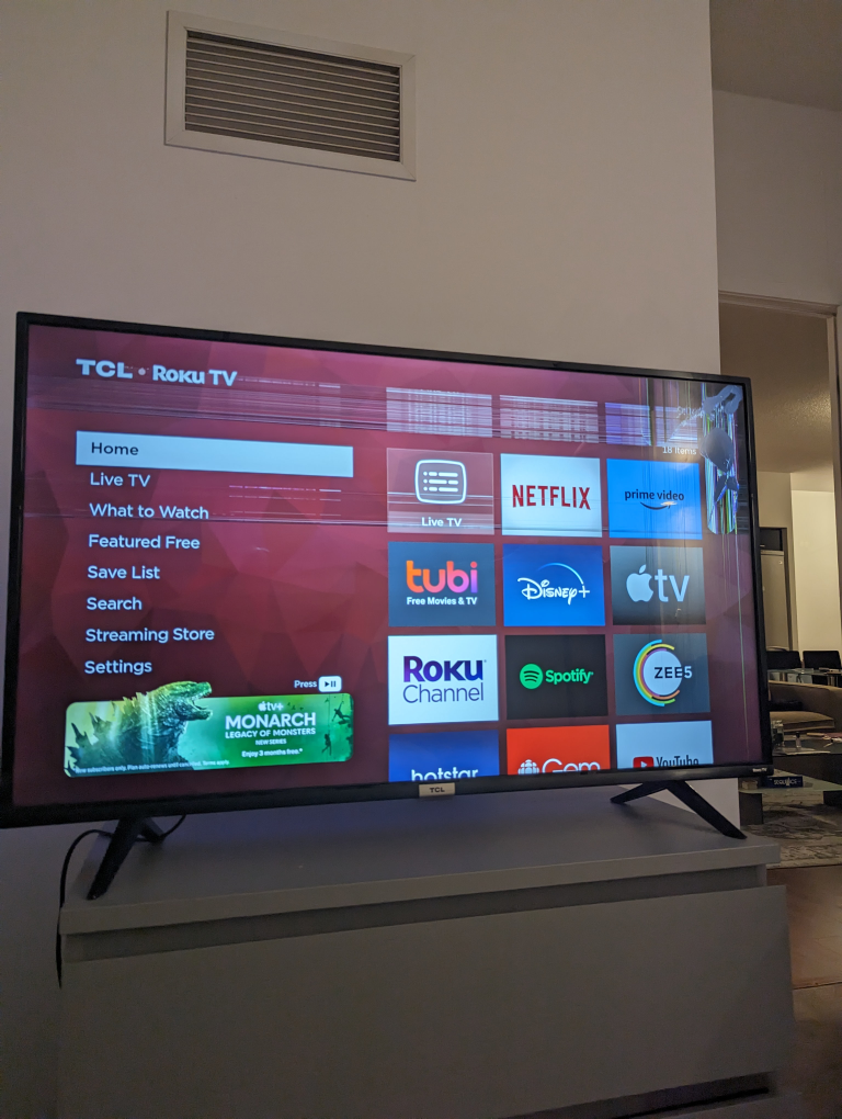 TCL 4 SERIES 43""  HDR ROKU SMART TV - photo 2