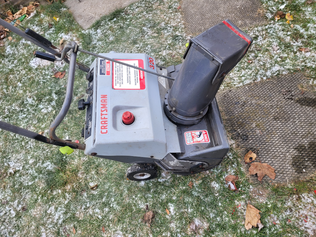 craftsman snowblower with electric start