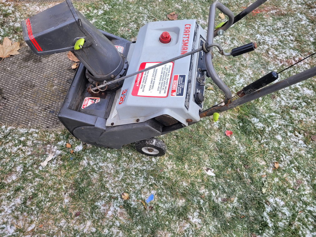 craftsman snowblower with electric start - photo 3