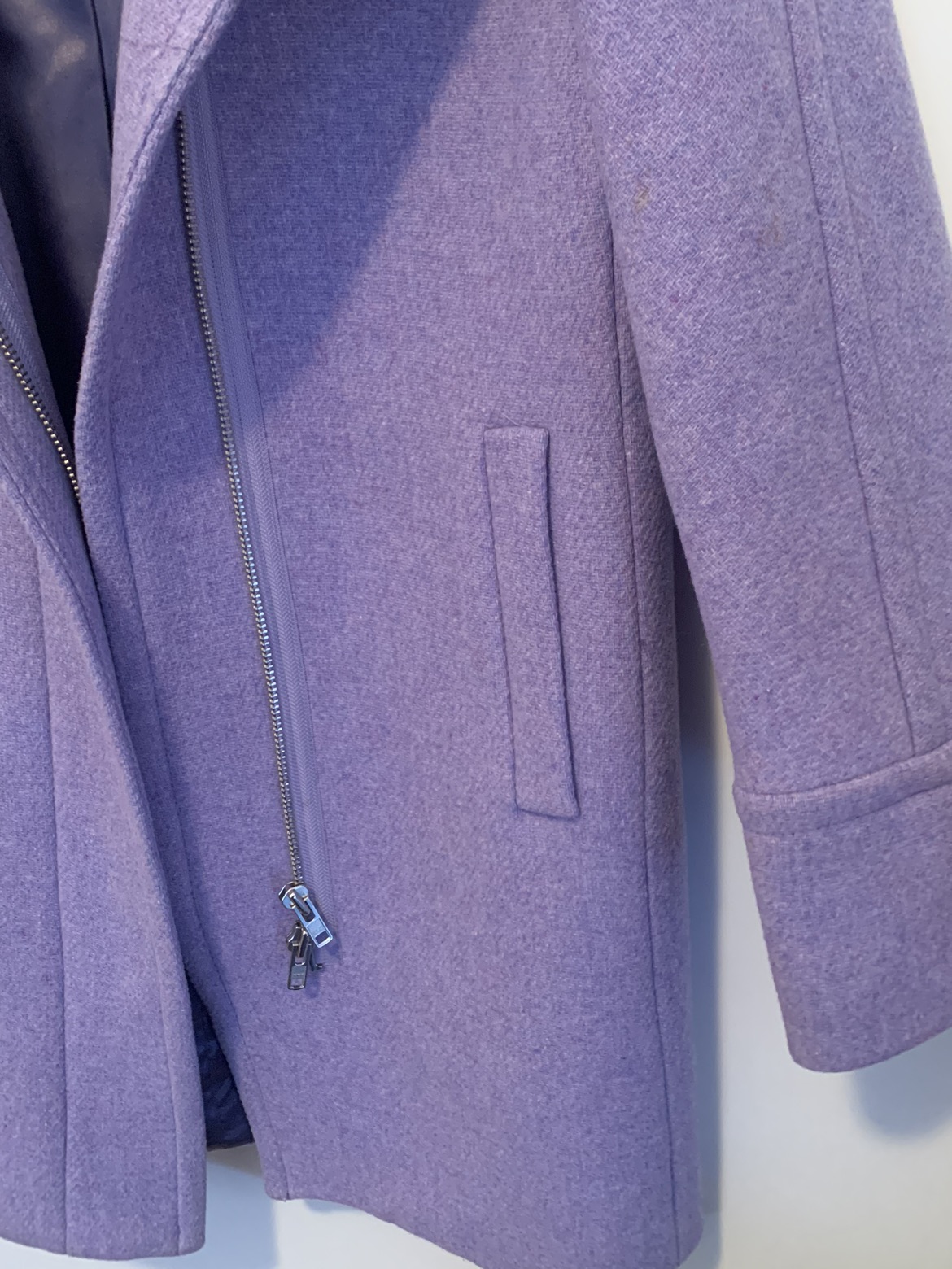 J. CREW Lavender Coat image indicator(8)