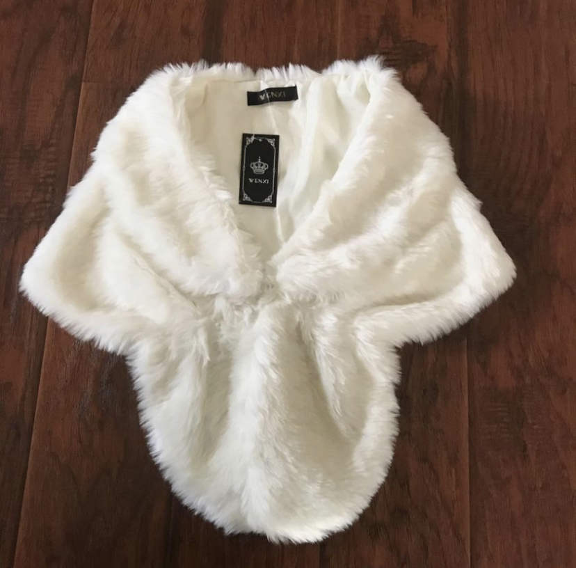 Faux Fur Shawl