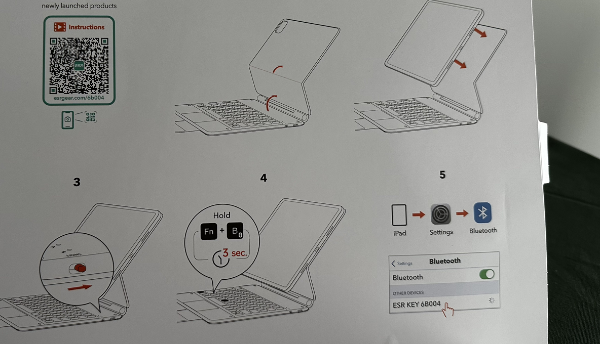 Magnetic Keyboard Case for iPad 12.9 inch - photo 2