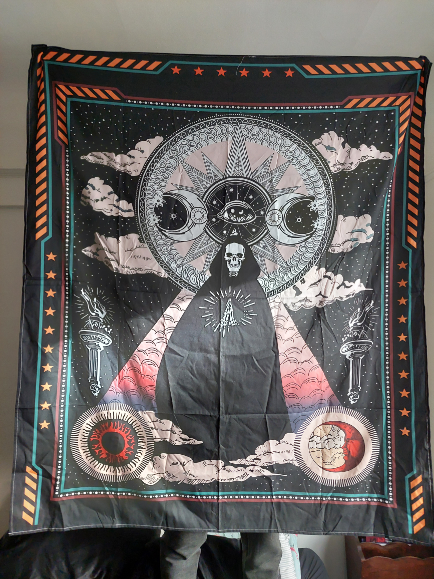 Skull Tapestry - photo 2