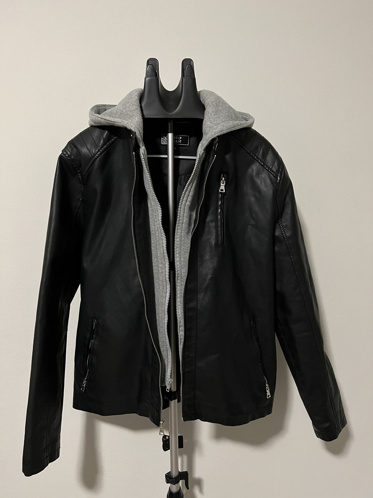 Leather Hoodie thumbnail