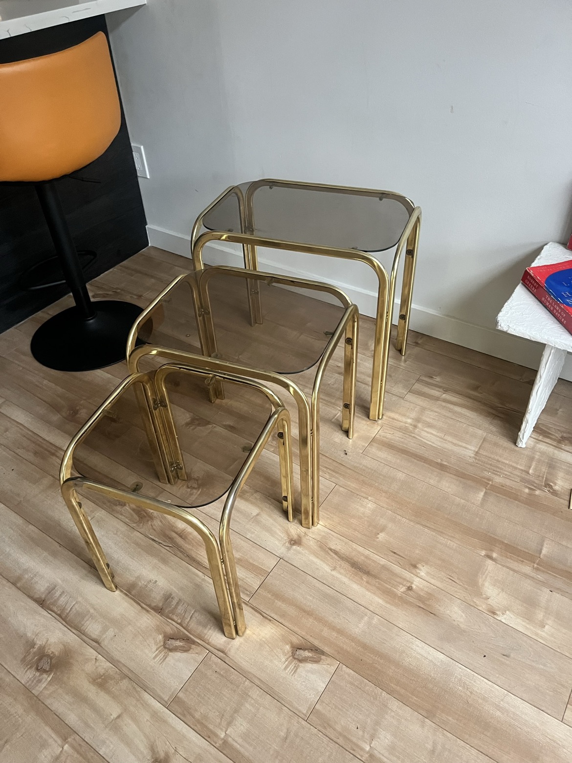 Set of 3 vintage end table