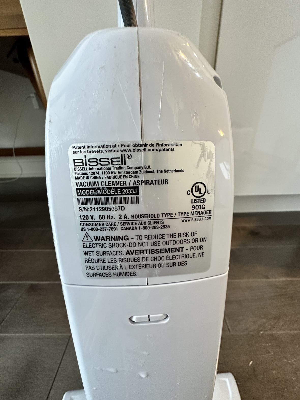 Bissell Stick Vacuum Featherweight White - photo 2