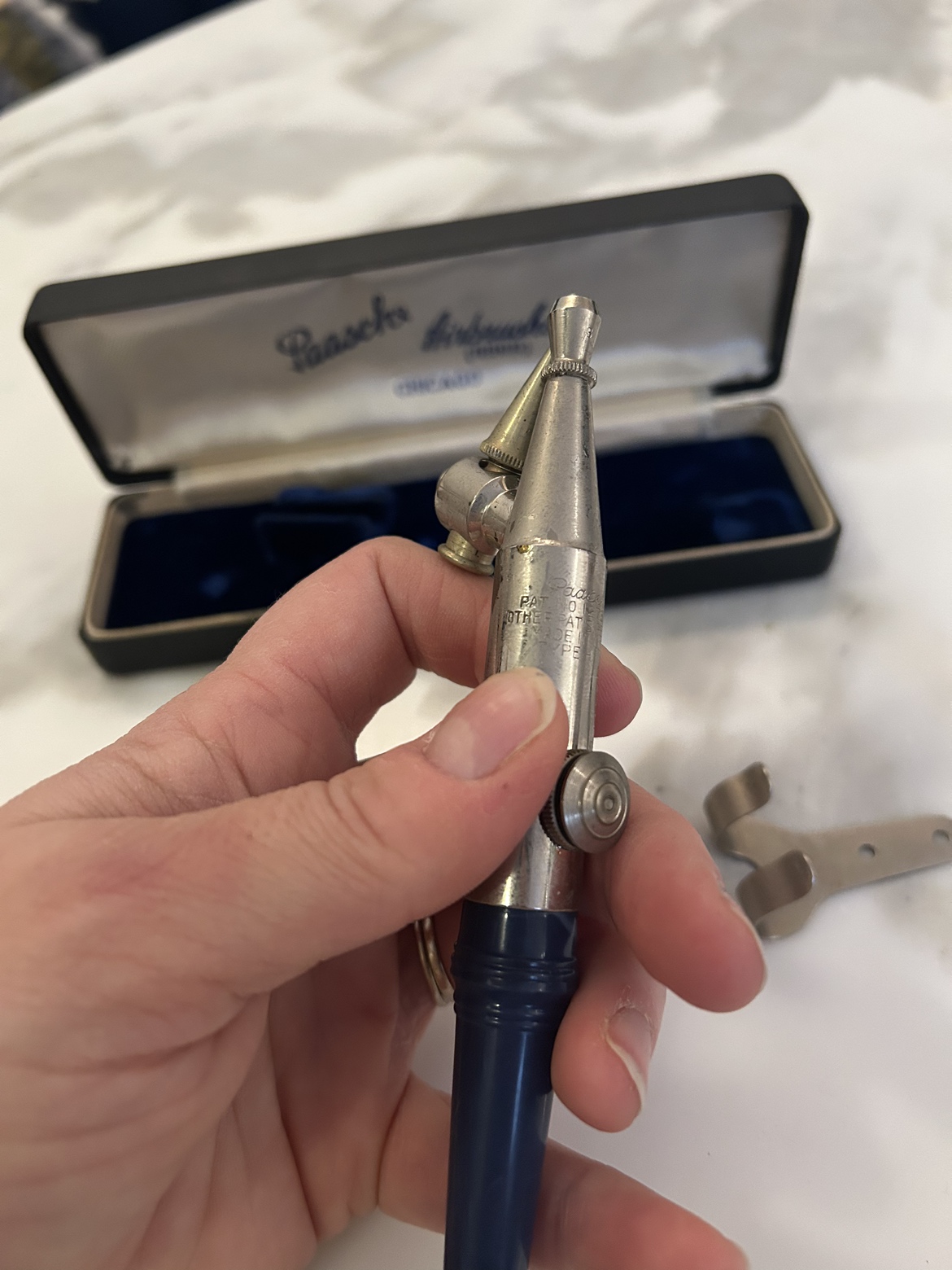 Vintage Paasche Airbrush made in the USA image indicator(4)