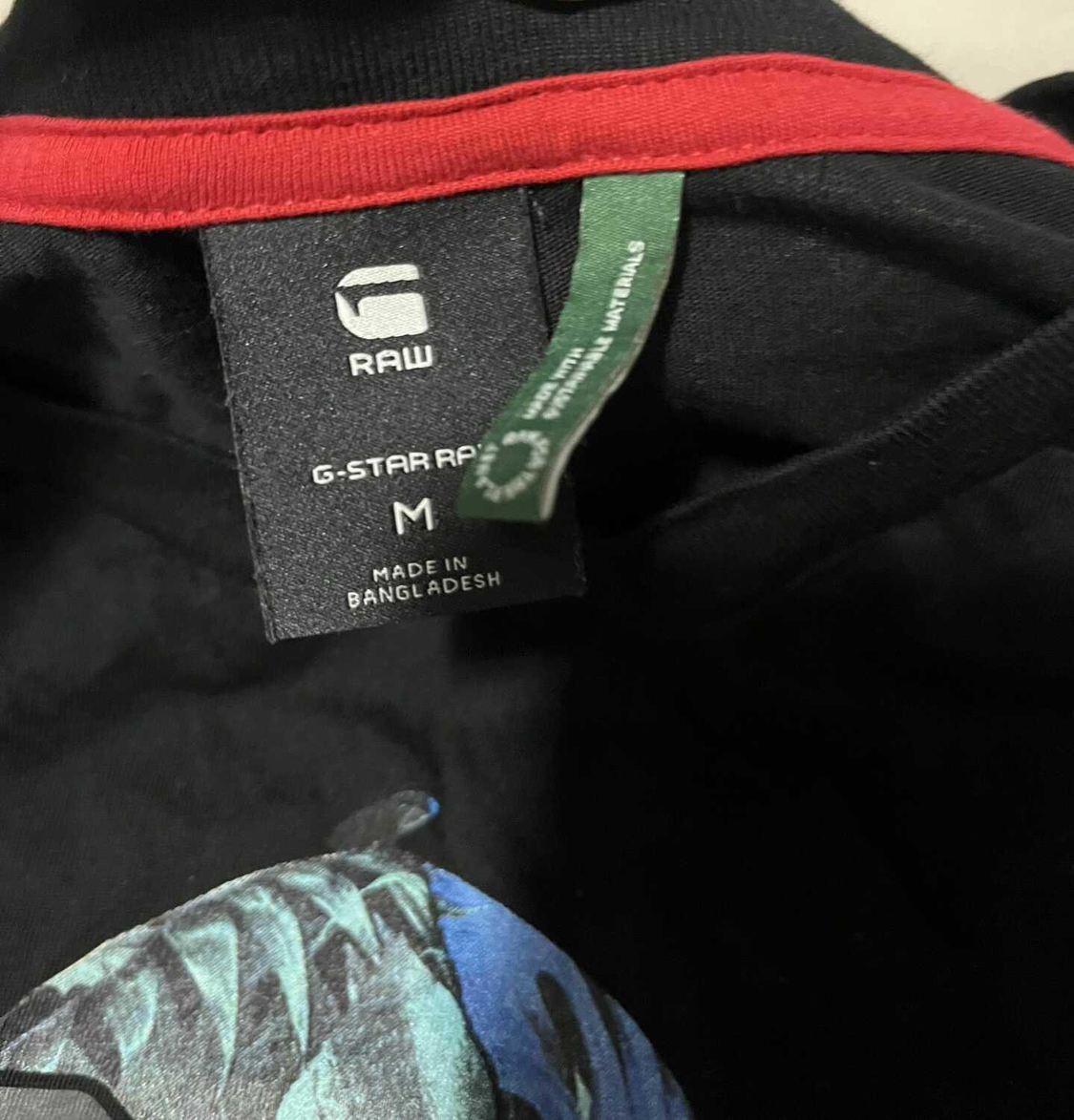 Men's Black G Star Raw Long Sleeve Shirt Top - photo 2