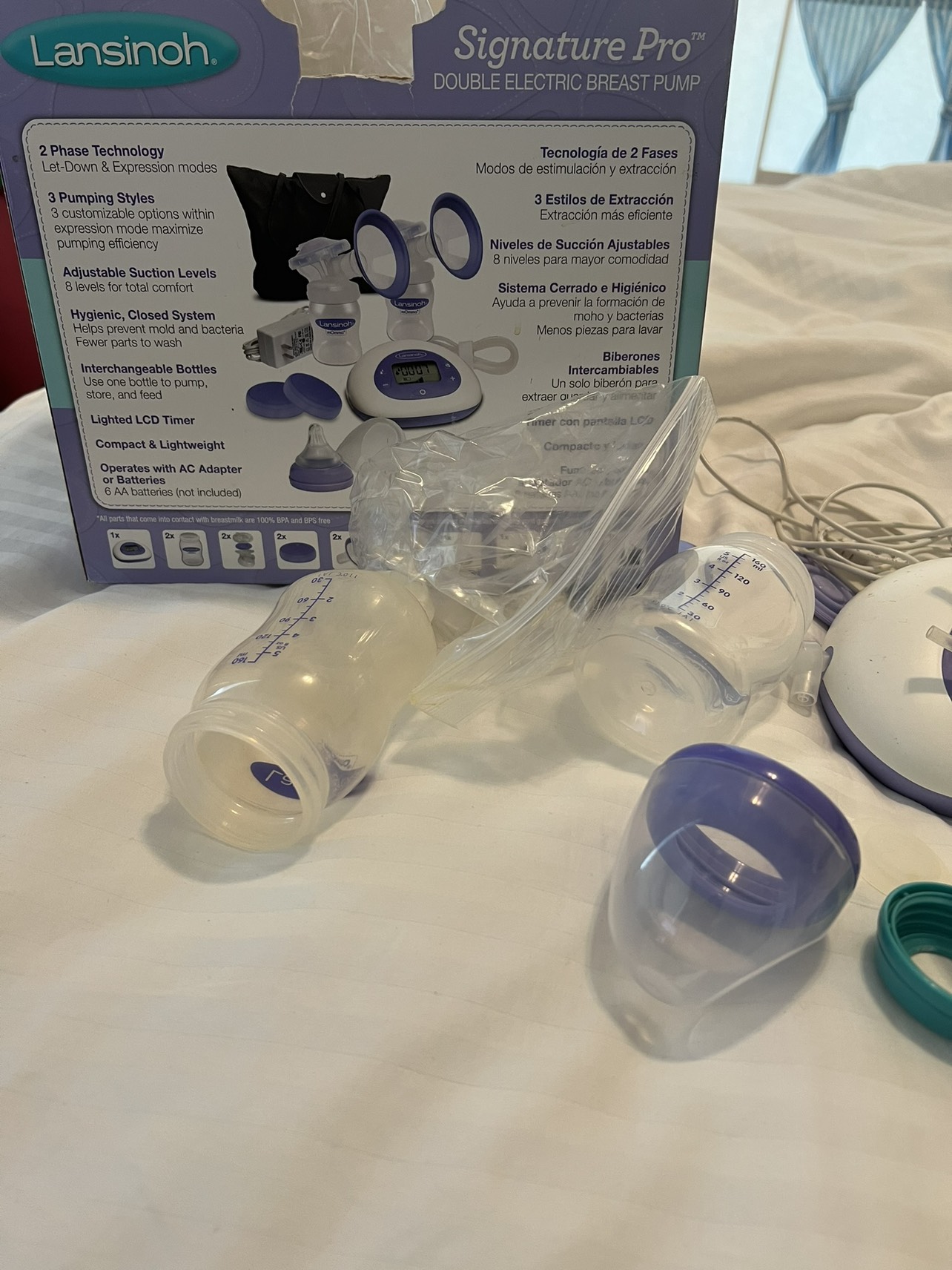 Lansinoh Double electric breast pump - photo 4