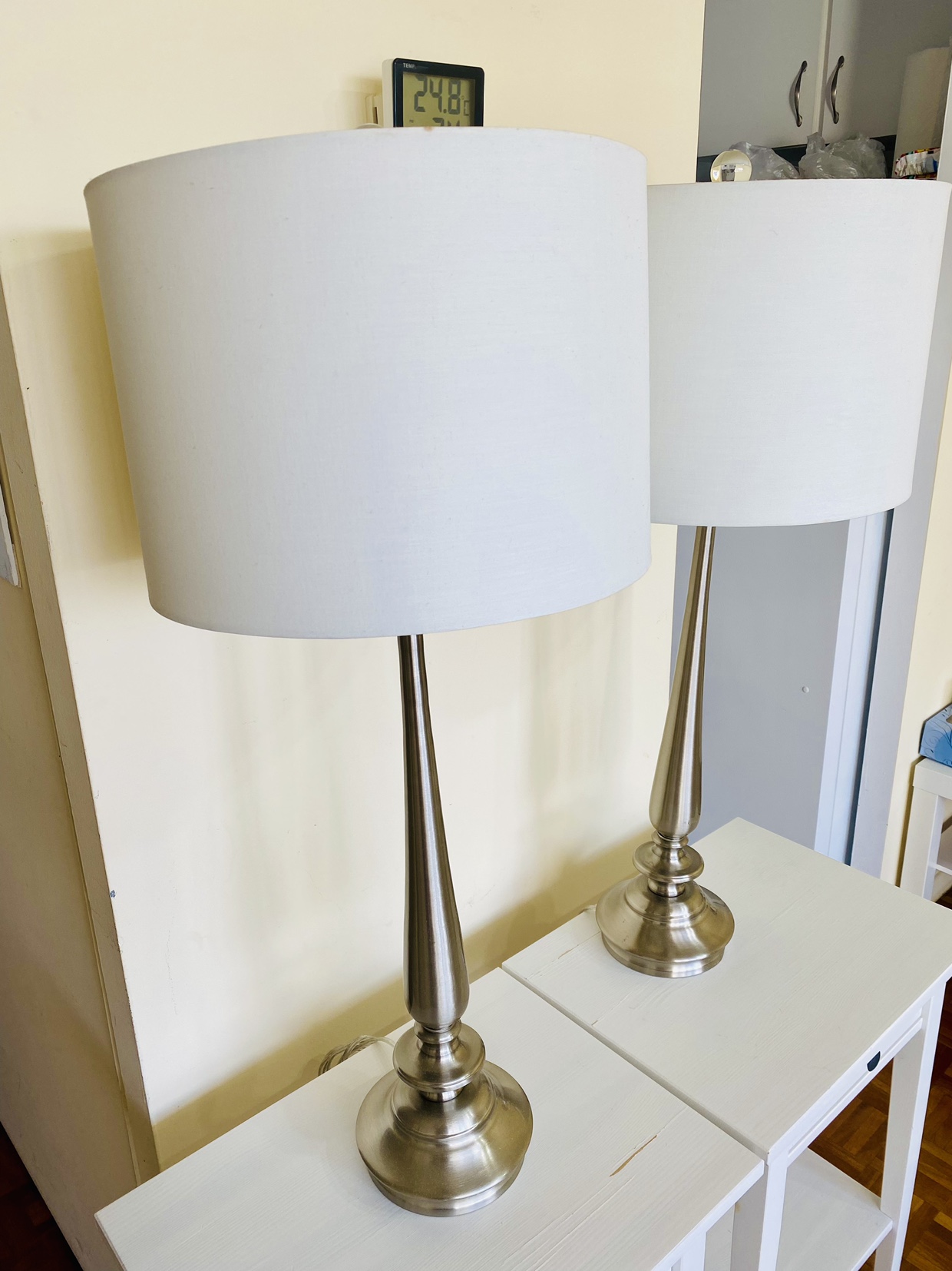 Side lamps (pair) / nightstand lamps - photo 2